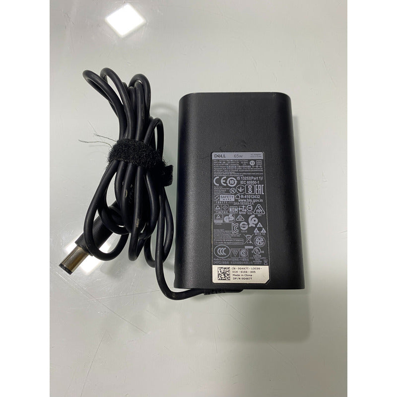 Punta Aguja Cargador Dell 65w 19.5v 3.34a Negro Universal