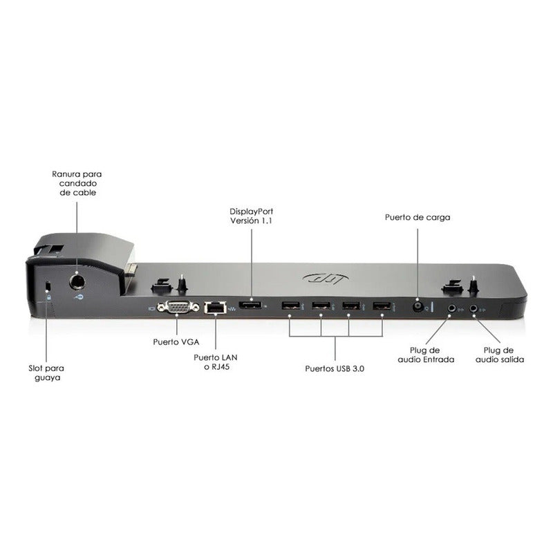 Docking Station Dell Hp Ultraslim 90w Para Hdd/ssd