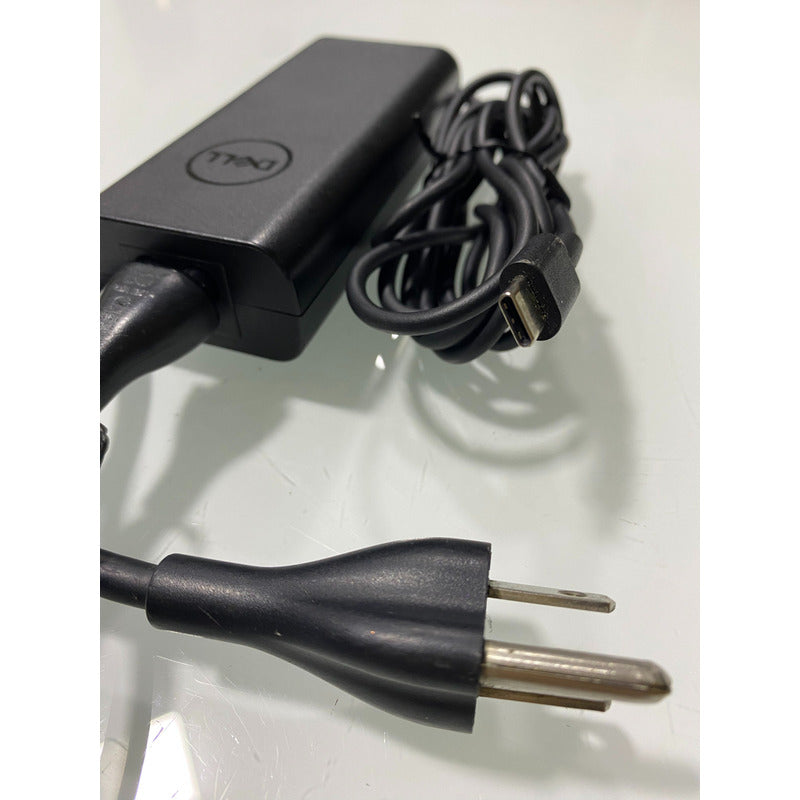 Cargador Dell Tipo C Ultra Inspiron 65w Negro 110v-240v